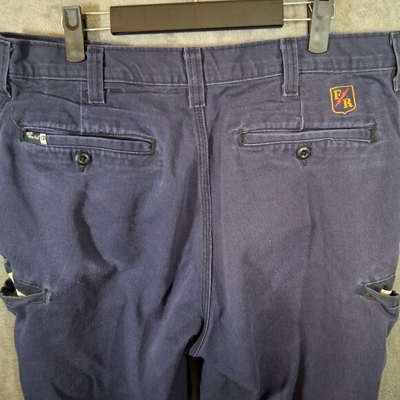 Riverside Flame Resistant Cargo Pants Mens 35 Indura Ultra Soft Westex Inseam 32 - Picture 4 of 7